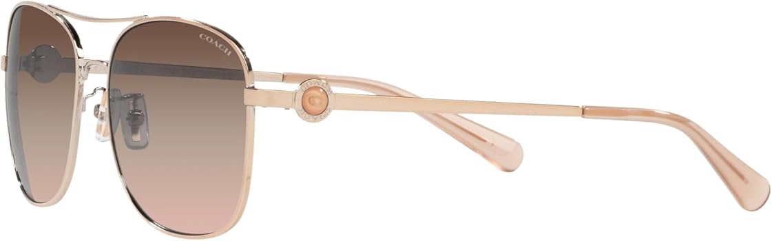 [コーチ] サングラス HC7127 レディース SHINY ROSE GOLD 56